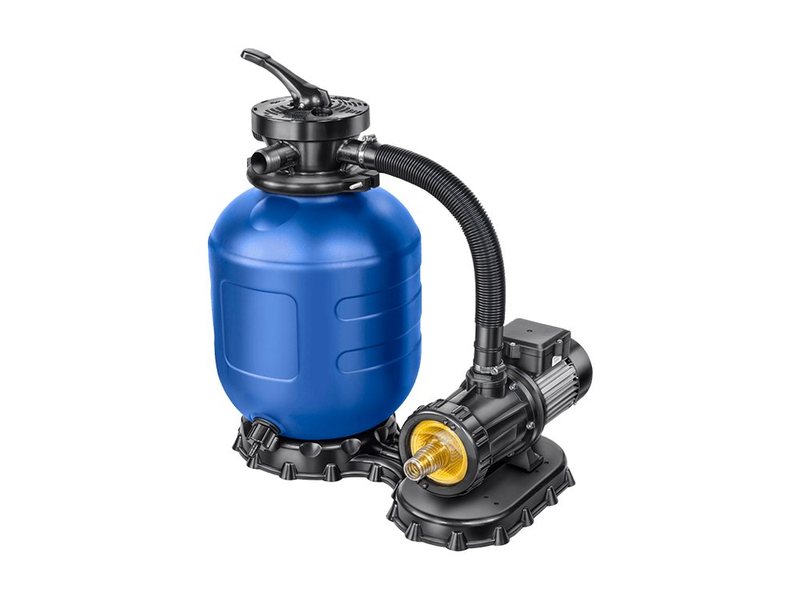 AQ-zandfilter met Aqua Splash, filterset van Aqua TechniX